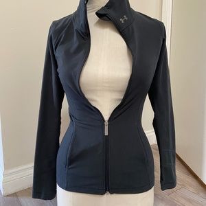 Under Armor Fitted Workout Zip Up Jacket
